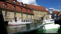 Erkunden Sie die Schönheit Bambergs mit unserer sogenannten „Klein-Venedig-Schifffahrt“. Besuchen Sie die Personenschifffahrt Kropf in Bamberg.
